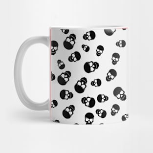 Halloween Skulls Pattern Mug